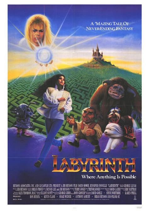 Labyrinth Movie Poster (#3 of 4) - IMP Awards 