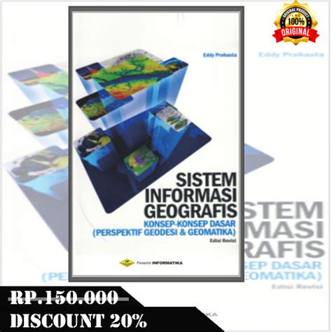 Jual Termurah Buku Sistem Informasi Geografis Konsep Konsep Dasar