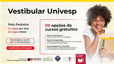 Polo De Pedreira Da Univesp Recebe Inscrições Para O Vestibular 2024