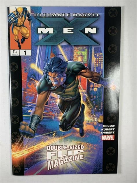 Ultimate Marvel X Men And Fantastic Four Flip Magazine Nm Marvel