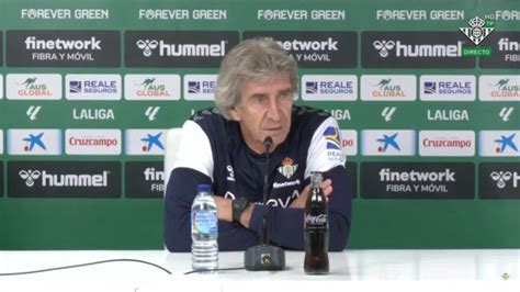 Pellegrini habla sobre el estado de Chimy Ávila y Bakambu Info Real Betis