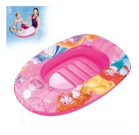 Boia Bote Infantil Infl Vel Princesas Disney Bestway Parcelamento Sem