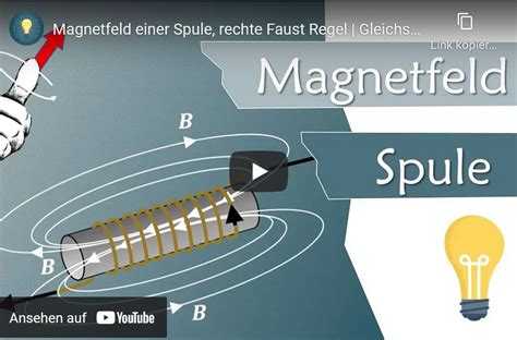 Video Das Magnetfeld Einer Spule Energie Macht Schule