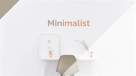 √ Free Minimalist Google Slides Themes (Simple & Elegant)