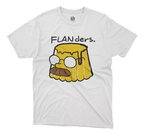 Playera Flanders Flan Los Simpson Meses sin interés