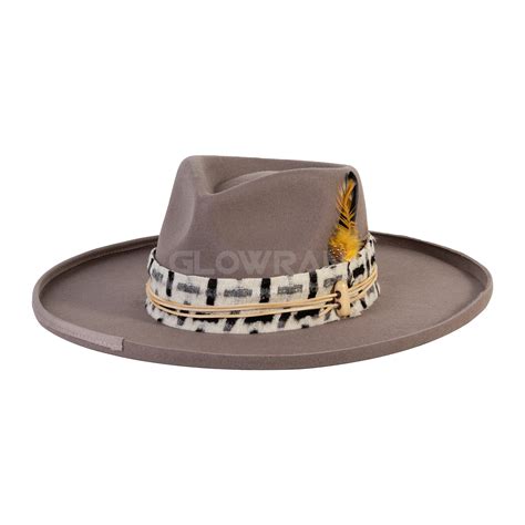 Wholesale New Wide Brim Fashion Vintage Felt Fedora Wool Pencil Brim