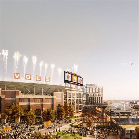 Neyland Stadium Entertainment District Going To Be Big Our First Look