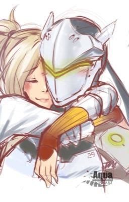 Overwatch Genji X Mercy Fan Fiction Happiness Wattpad