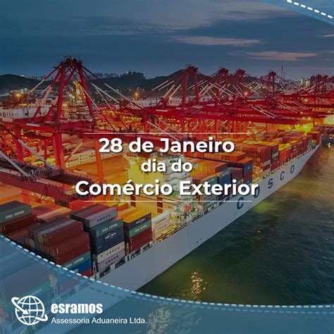 Dia Do Comércio No Rio De Janeiro - 28 de janeiro – Dia do Comércio Exterior – ES Ramos