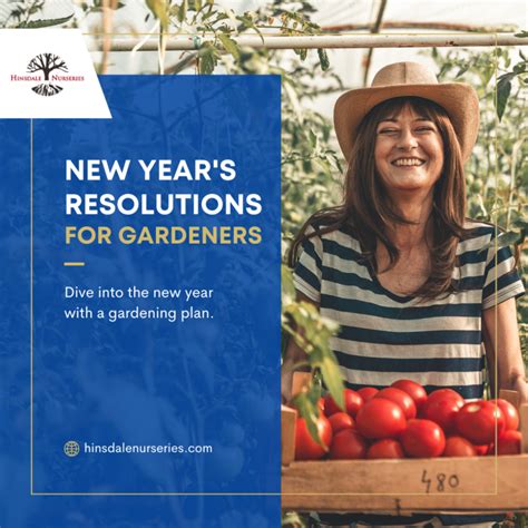 New Years Resolutions For Gardeners Hinsdale Nurseries Welcome To