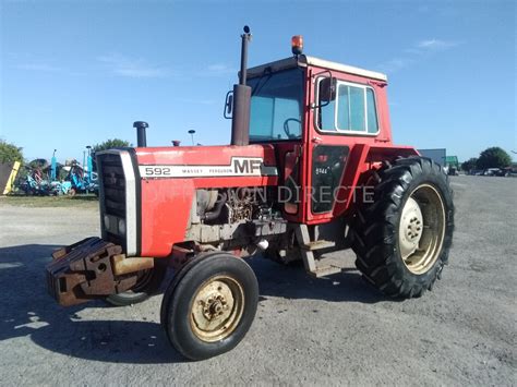 TRACTEUR AGRICOLE 592 MASSEY FERGUSON Diffusion Directe