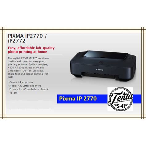 Canon Pixma IP2770 Inkjet Printer Atelier Yuwa Ciao Jp