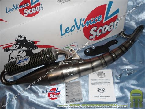 Leovince Zx Para Scooter Peugeot Horiontal Air Ludix One Speedfight