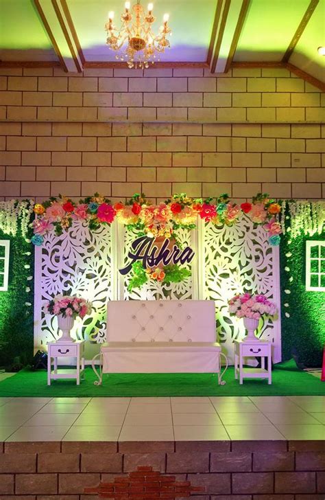 Collection Of Simple But Elegant Backdrop Ideas For 18th Birthday