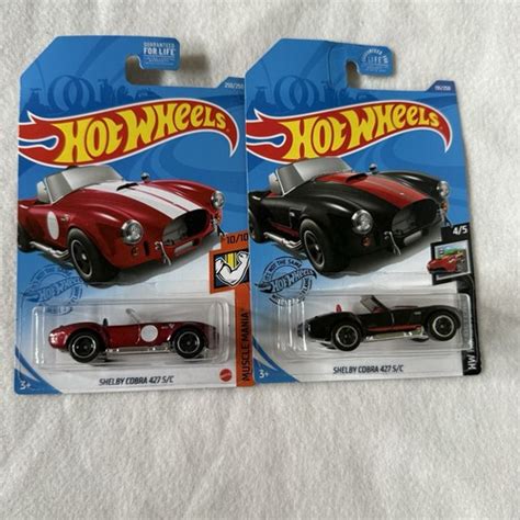 Lot Of Hot Wheels Shelby Cobra S C Muscle Mania Hw Roadsters Ebay