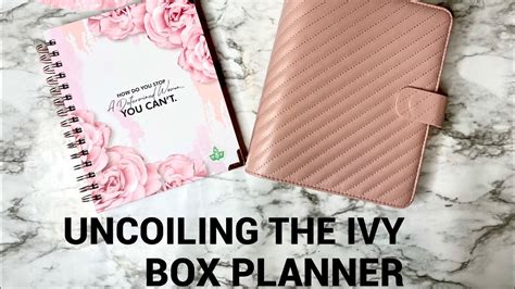 Uncoiling The Ivybox Planner To Fit My Notiq A5 YouTube