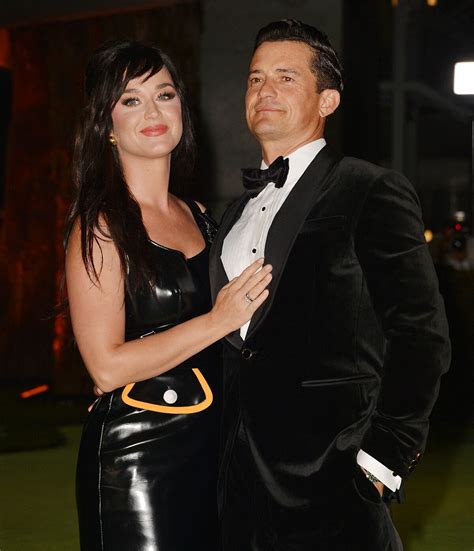 Photo Katy Perry Et Son Fiancé Orlando Bloom People à La Soirée De