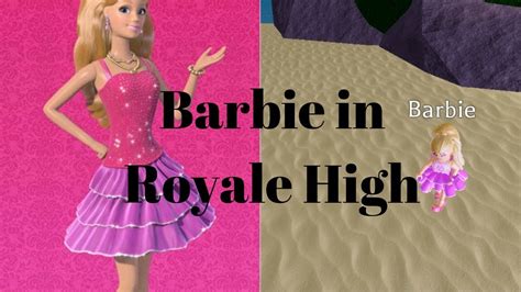 Recreating Barbie Life In The Dreamhouse Outfit In Royale High Roblox