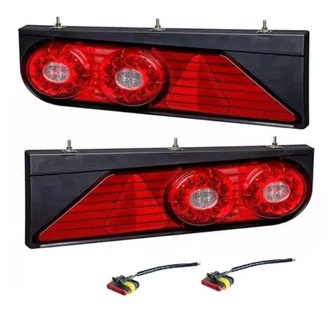 Kit Lanterna Traseira Completa Carreta Randon Led Apos 13 Frete grátis