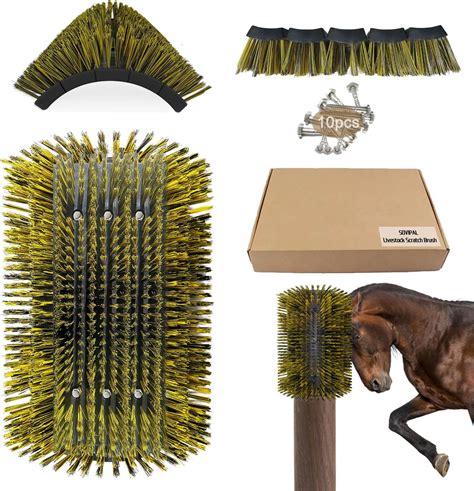 Easyswing Cow Brush Large Yellow Comfort Cattle Brush