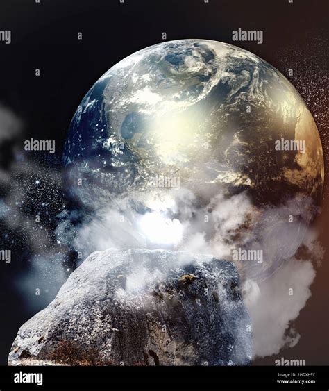 earth, doomsday, meteorite, earths, doomsdays, meteorites Stock Photo ...