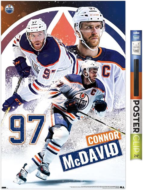 NHL Edmonton Oilers - Connor McDavid 22 Wall Poster : Amazon.ca: Sports ...