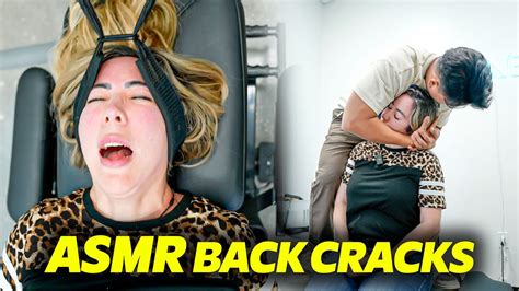 Asmr Crunchy Back Cracks To Make You Sleep 🙏🔥 Chiropractic Cracking Compilation Dr Tubio