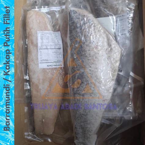 Jual Barramundi Baramundi Kakap Putih Fillet Kg Shopee Indonesia