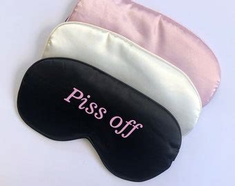 Fuck Off Sleep Eye Mask Etsy Australia