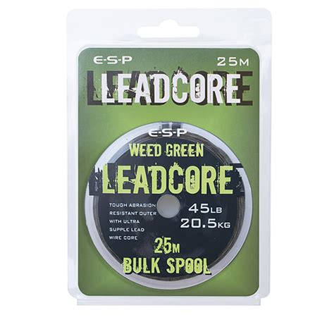 ESP Bulk Leadcore Weedy Green Nathans Of Derby