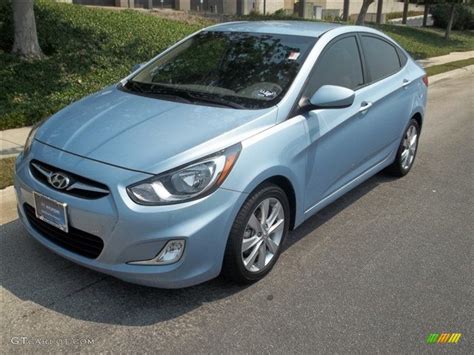 Clearwater Blue Hyundai Accent Gls Door Photo