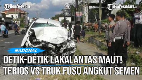 Kecelakaan Maut Mobil Terios Dengan Truk Semen Di Temanggung Satu