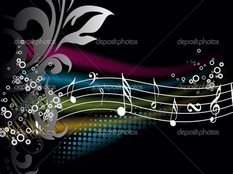 Colorful Music Notes Wallpaper - WallpaperSafari