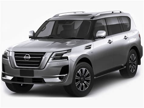 Nissan Patrol 2020 3d Model Cgtrader