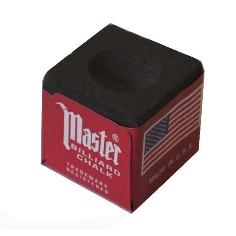 Giz Master Preto Original Unidade Para Sola Ponteira Taco De Sinuca