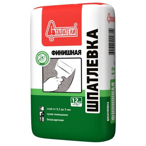 Шпатлевка гипсовая Финишная Старатели купить во Владимире