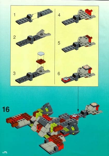 View LEGO Instruction 6160 Sea Scorpion LEGO Instructions And