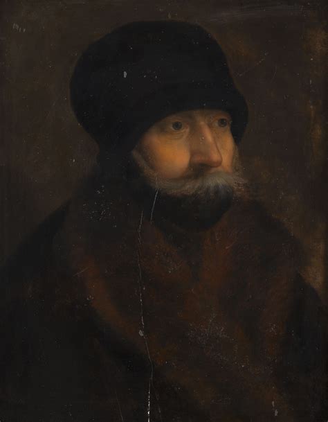 Christoph Amberger BUST PORTRAIT OF A MAN WITH HOOD MutualArt