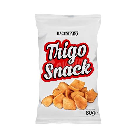 Hacendado Aperitivo Snack De Trigo Paquete 80 G