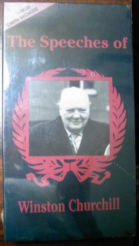 Churchill Speeches Of Winston Churchill Vhs 9785555334961 Abebooks