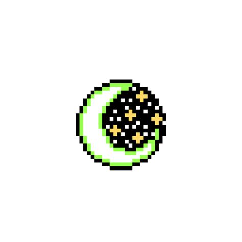 Moon pixel art