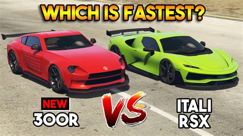 Gta Online Annis R Vs Itali Rsx Which Is Fastest Youtube