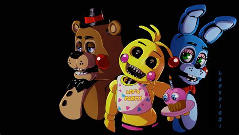 Fnaf 2 Toy Animatronics By Ladyfiszi On Deviantart