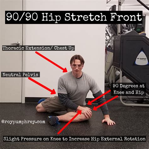 "Open the Taint", 90/90 Hip Stretch to Improve Your Hip Mobility.