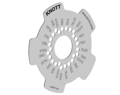 Bolt Circle Template For Bolt Circles Knott Gmbh