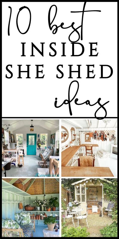 10 Best Ideas For The Inside Of Your She Shed Pics Pro Tips