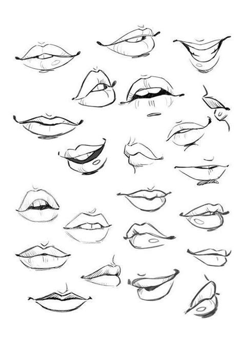 Comment Dessiner Une Bouche Comment Dessiner Une Bouche Dessin Images