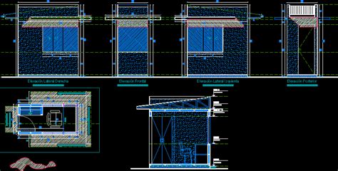 Cerramiento Perimetral En DWG 942 67 KB Librería CAD