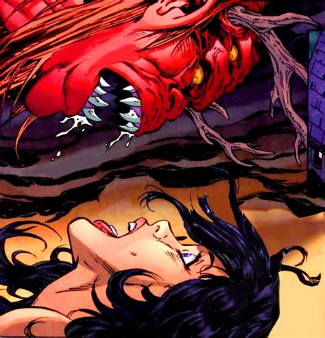 Trigon And Arella Trigella Trigon Dc Comics Comics