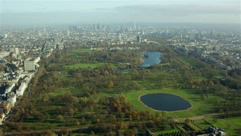 aerial view hyde park london uk Stock Footage Video (100% Royalty-free ...